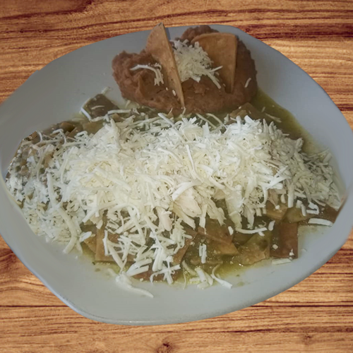 Enchiladas verdes
